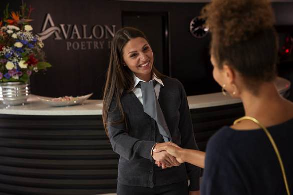 Avalon Waterways, Avalon Poetry II, Reception.jpg